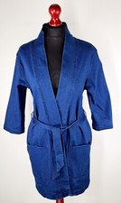 Avon Open Belted Denim Jacket Uk 12 New Blue