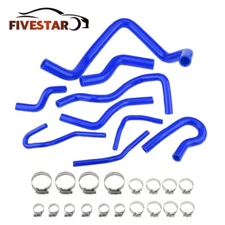 Blue Silicone Radiator Hose Kit Fit For 1992-2000 Honda Civic D15 D16 SOHC EG/EK