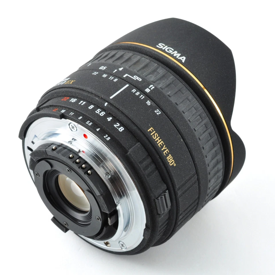 Nikon Fit SIGMA 15mm f/2.8 D EX DIAGONAL FISHEYE [Near MINT in Case] F mount - Image 3 of 4