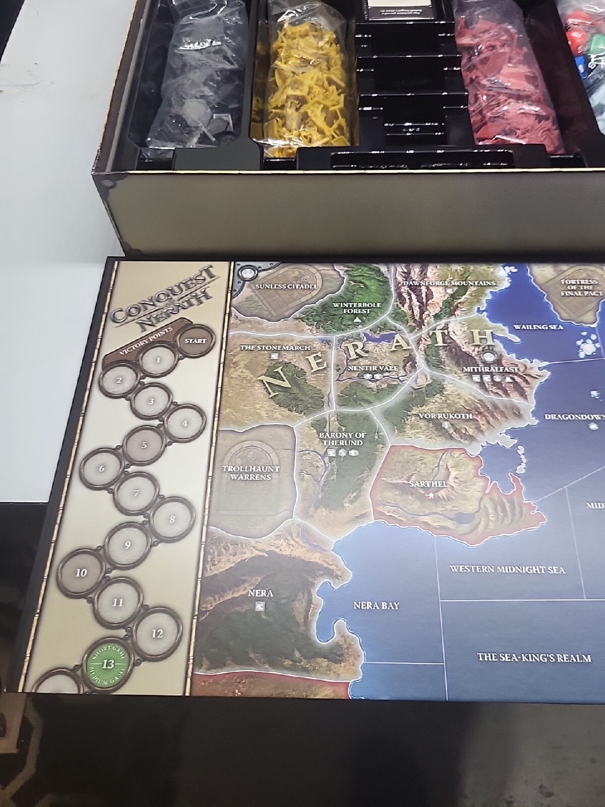 Dungeons & Dragons: Conquest of Nerath Board Game, Board Game