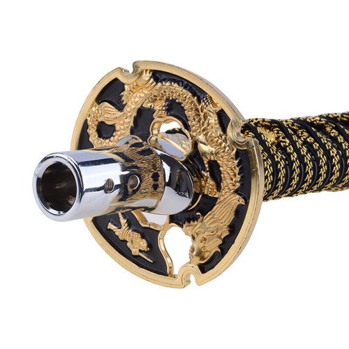 1* Gold Truck Katana Samurai Sword Gear Shift Knob Shifter Manual Universal 15cm - Picture 6 of 7