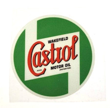 Castrol Racing Aufkleber Sticker Decal rund 7...