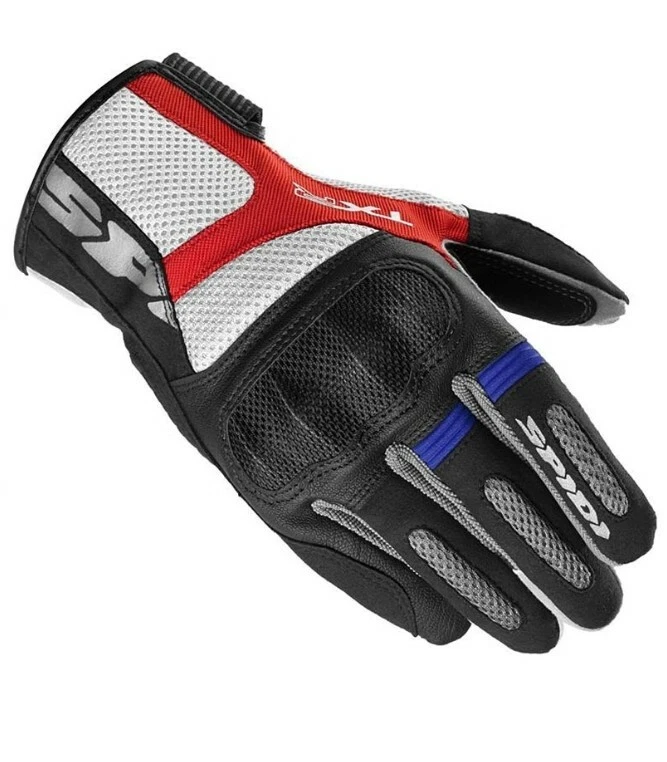 *Brand New* Motorcycle - Spidi TXR Gloves - Medium M - Red, Black, White, & Blue - Изображение 2 из 4