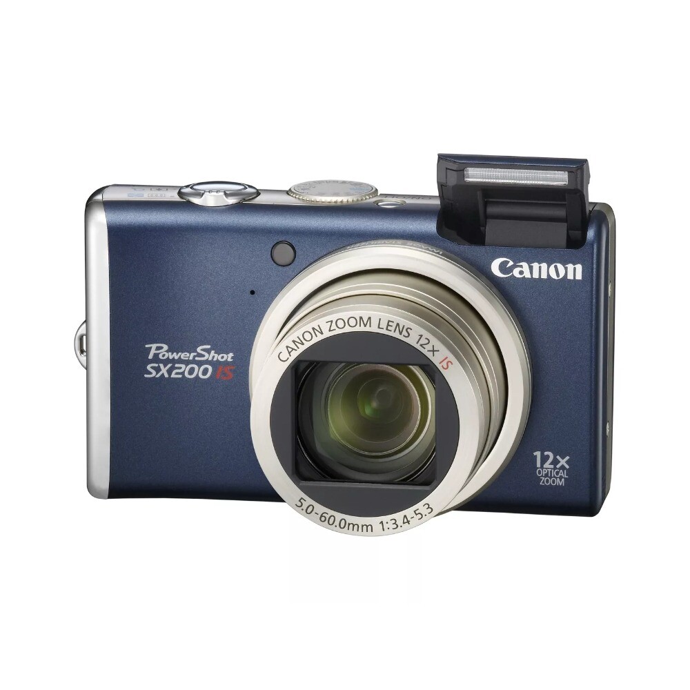 Canon PowerShot SX200 lS 12.1MP 12x Optical Zoom CCD Digital