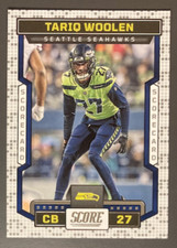 TARIQ WOOLEN 2023 PANINI SCORECARD NFL