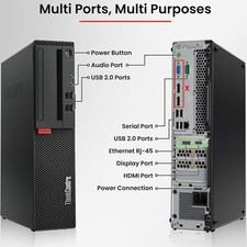 Lenovo Intel Core i5 7th Gen. 8 GB RAM PC Desktops & All-In-One