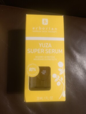 ERBORIAN Korean Yuza Super Serum Vitamin C Face Serum 1 Fl Oz 30ml BRAND NEW