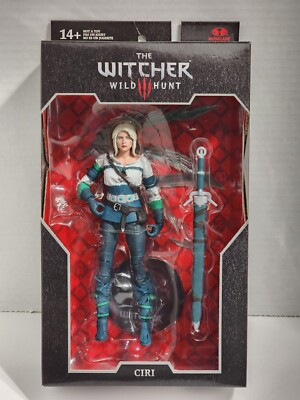 McFarlane Toys The Witcher 3 Wild Hunt Action Figure Ciri New 