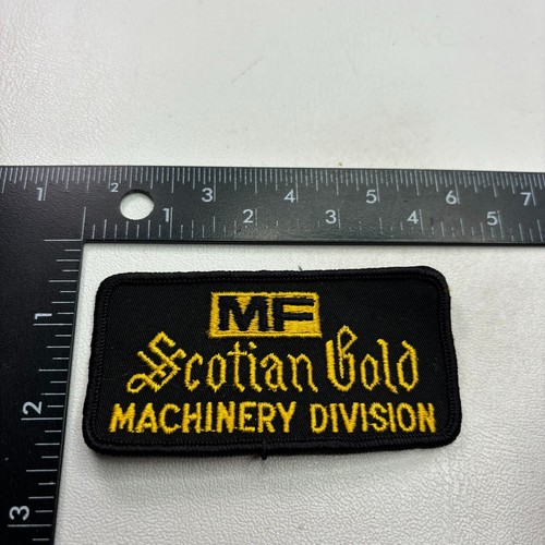 VTG MF MASSEY FERGUSON SCOTIAN GOLD MACHINERY DIV. Patch Farming ...