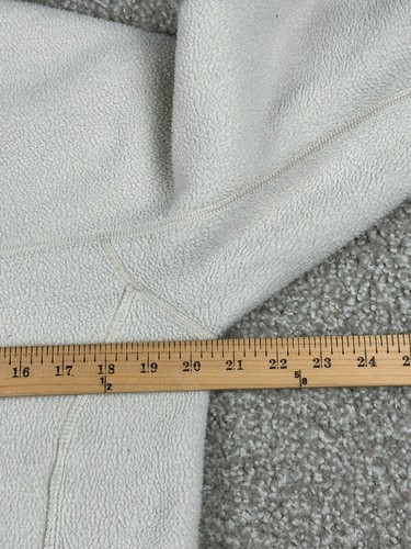 Vintage Patagonia Jacke Damen Large weiß 1/4 Zip Synchilla Fleece Langarm 90er - Bild 7 von 9