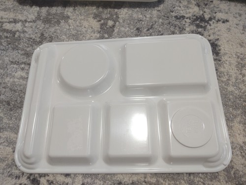 Vintage Texas Ware and Dallas Ware Trays - lot of 3 - white, blue, mint - Picture 6 of 10