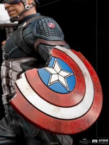 MARVEL AVENGERS INFINITY SAGA ULTIMATE CAPTAIN AMERICA BDS ART 1/10 STATUA 21 cm - Imagen 8 de 11