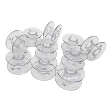 Class 15 Plastic Bobbins Fits Many Sewing Machines Brother Singer BabyLock