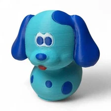Cute Blue Dog Duck – 3D-Printed Puppy Duck with Floppy Ears & Pastel Charm
