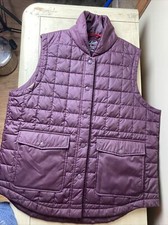 FREE SHIPPING Woolrich Women's Exploration Heritage Eco Rich Packable Vest Large