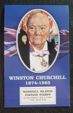 Marshall Islands Full booklet Winston Churchill  MNH stamps