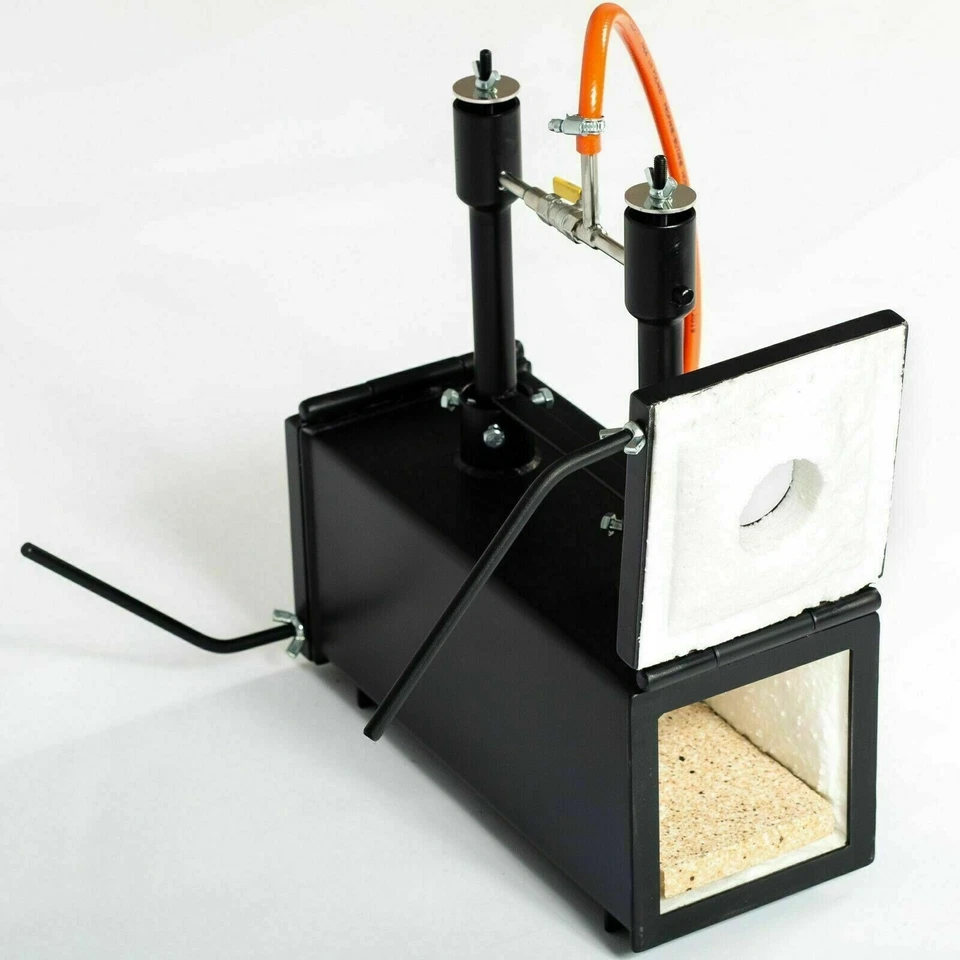 DEVIL-FORGE DFPROF2+2D Gas Propane Forge Farrier Burner Furnace +Tongs UK (NEW) - Image 3 of 4