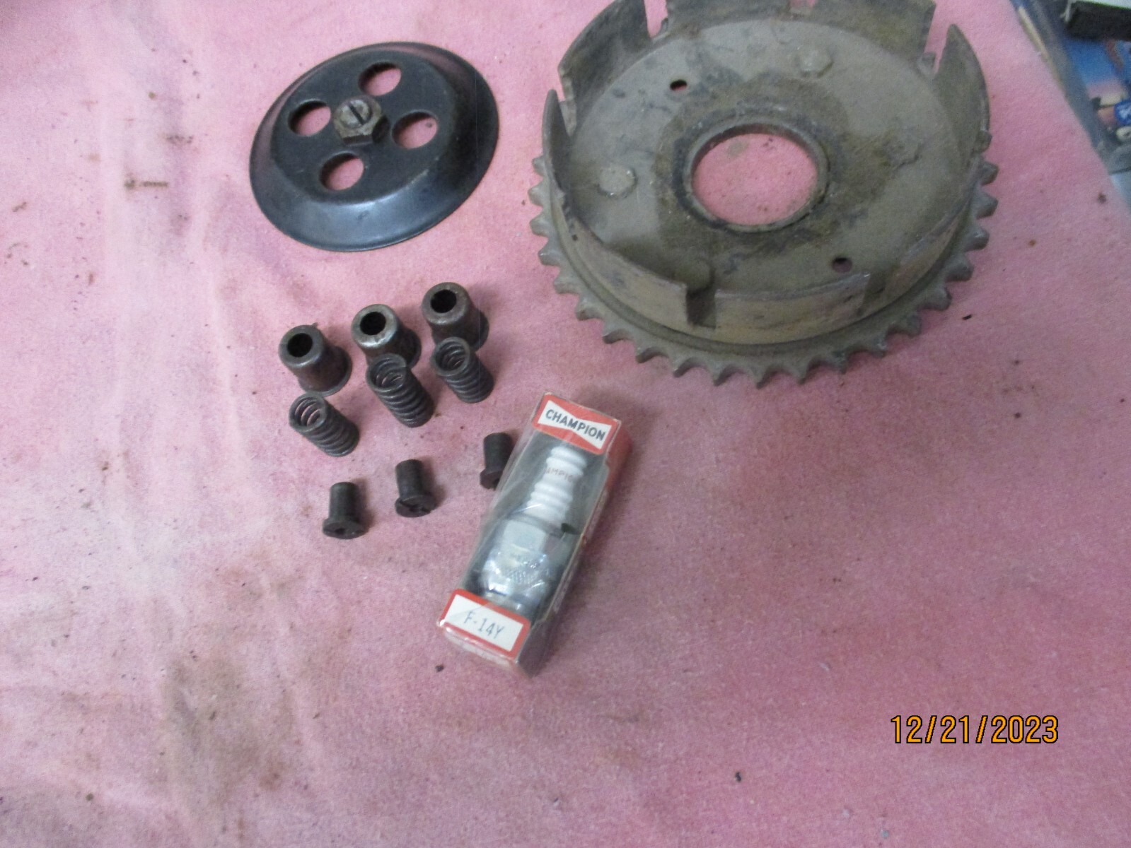 CUSHMAN EAGLE MOTOR SCOOTER& MUSTANG MOTORCYCLE PARTS eBay