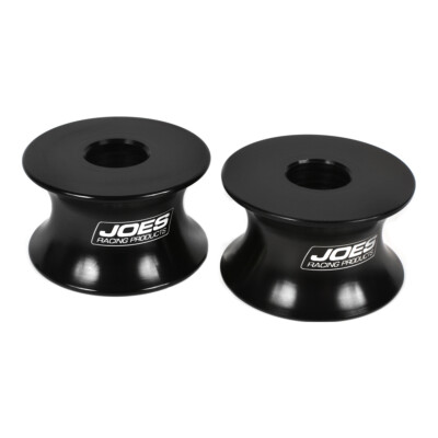 JOES RACING PRODUCTS 10968-B 1in Motorhalter Abstandshalter Paar Schwarz
