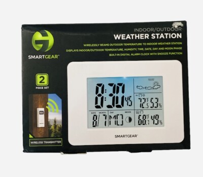 Smart Gear Weather Station WiFi Enabled 2015 Version Model STG-6160-BB