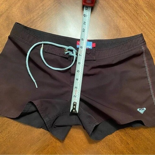 Pantaloncini da bagno Roxy donna neri con chiusura a cravatta e tasca posteriore usati in ottime condizioni taglia 7 - Foto 8 di 10