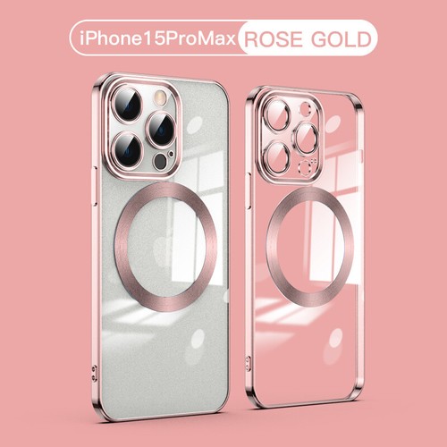 For iPhone 16 15 14 13 12 11 Pro Max Mag Safe Magnetic Case Cover Lens Protector - Picture 26 of 29