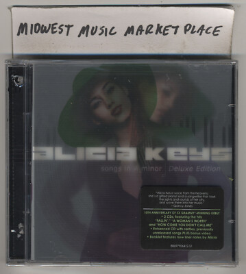 Alicia Keys - songs in A minor - Enhanced Deluxe Edition 2CD - Sealed with Hype!