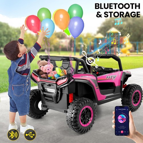 24V Kids Ride On UTV Car for Kids Electric Car Toys 4 Wheeler Off-Road W/Remote - Picture 15 of 78