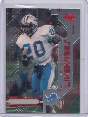1999 Upper Deck Live Wires #L5 Barry Sanders - Photo 1/2