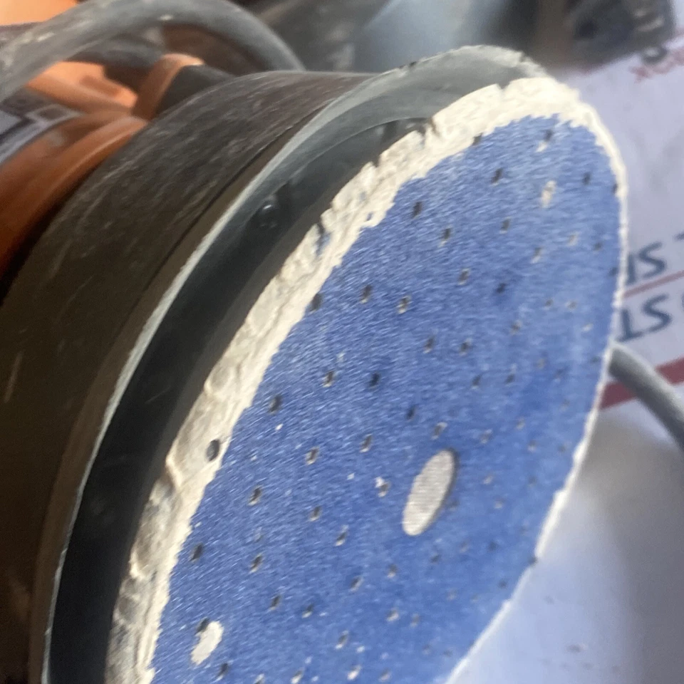 PARA PEÇAS Lote De 2 Lixadeiras Circulares RIDGID R2611 120v/Ambas Corrida/Ruído de Moagem - Imagem 4 de 4