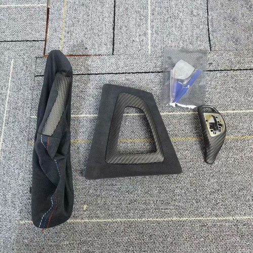 PARA BMW F30 F31 F34 M PERFORMANCE FIBRA CARBONO ALCANTARA INTERIOR MOLDURA LHD - Imagen 2 de 5