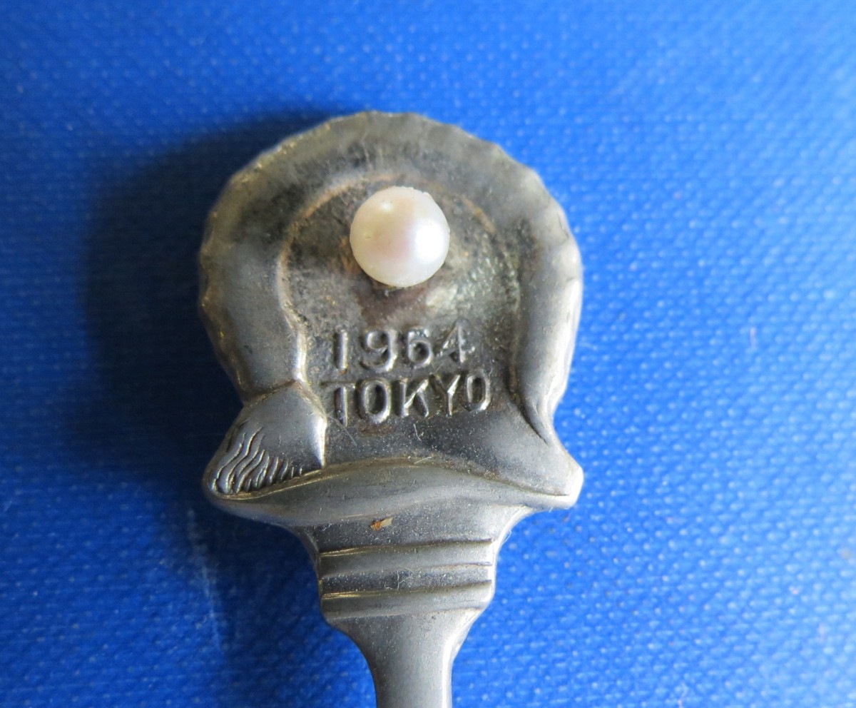 1964 TOKYO OLYMPICS SOUVENIR SPOON with PEARL | eBay 1964 TOKYO OLYMPICS SOUVENIR SPOON with PEARL | eBay