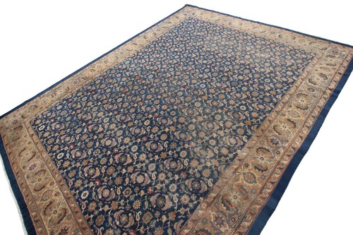 9x12 Antique Agra Rug Antique Agra Amritsar Handmade Agra Rug Geometric c.1890 - Picture 7 of 11
