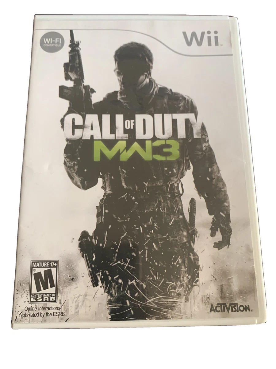 Wii北米版】Call of Duty: Modern Warfare未開封品
