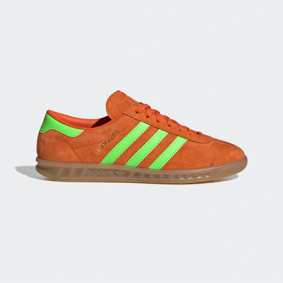 Кроссовки Adidas HAMBURG W - Orange / IH5460 / Женские кроссовки с застежкой на молнию.
