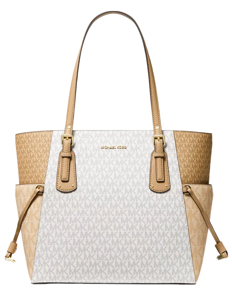  Michael Kors Jet Set Item East/West Top Zip Tote Buttermilk One  Size : Clothing, Shoes & Jewelry