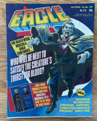 EAGLE Comic #272 (June 1987): Vintage British Sci-Fi Weekly
