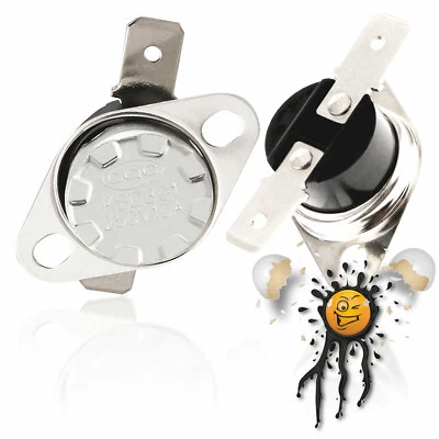 MARKENLOS Thermal switch KSD301 250V 10A temperature switch NC 40°C-130°C normally closed contact