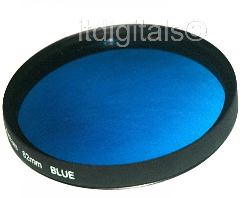 72mm 80B Blue Lens Filter B&W Color Film Digital 80-B USA Seller Fast Ship 72 mm - Image 2 of 2