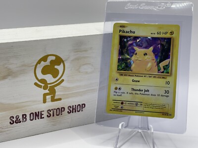 Pikachu 35/108 Common Cracked Ice Holo - XY Evolutions - Pokemon TCG 2016 |  eBay