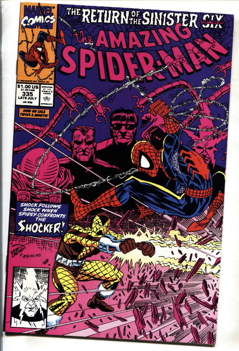 Amazing Spider-Man #335 1990 - Marvel -NM- - Comic Book | eBay