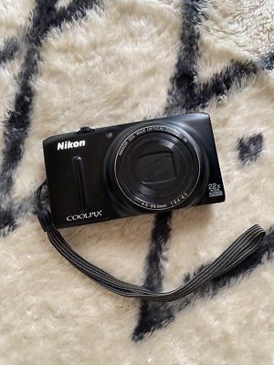 Nikon COOLPIX S9500 Black Digital Camera 22x Optical Zoom Nikon COOLPIX S9500 Black Digital Camera 22x Optical Zoom
