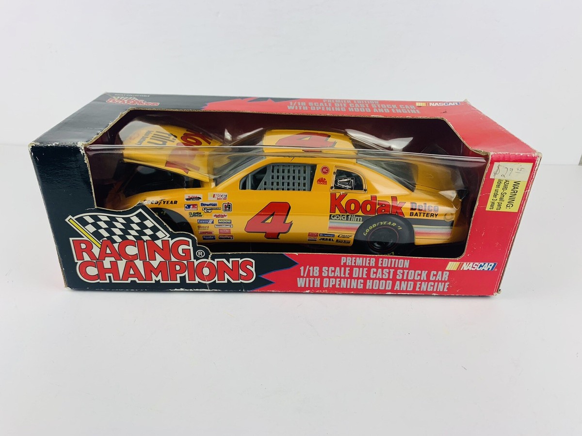 NASCAR KODAK RACE CAR 1996 Sterling Marlin #4 Racing Champions 1