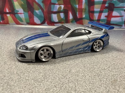 Hot Wheels Premium Fast & Furious TOYOTA SUPRA Loose Turbo Wheel Swap Custom