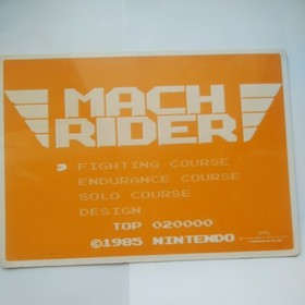Vintage Retro Mach Rider Underlay Famicom Japan Vintage Toy Figure Rare Animatio