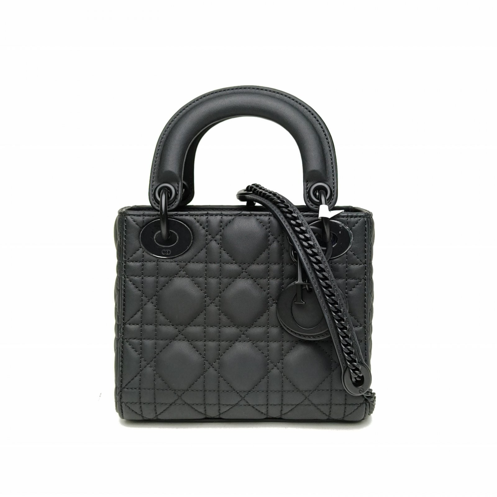 DIOR Lady Three-compartment Bag Black Calfskin P206537904 thumbnail 2