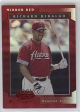 2001 Leaf Certified Materials Mirror Red 42/75 Richard Hidalgo #68 6k2