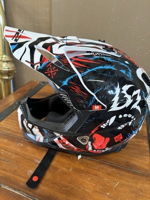 LS2 Gate Youth Beast Full Face M Motorcycle Helmet Black Youth