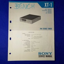 SONY XT-1 Service Manual Original Paper OEM Repair Guide - USA