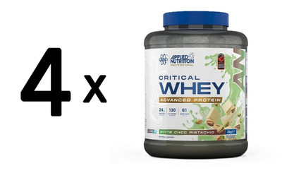 4 x Applied Nutrition Critical Whey, White Choc Pistachio - (30,00 EUR/kg)